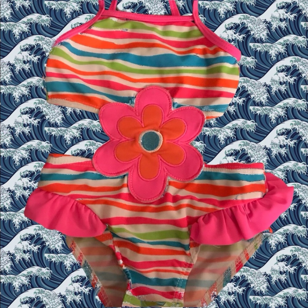 💕 swim suit one piece 12-18mo